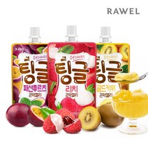 [KT알파쇼핑][18팩] 로엘 더가벼워진 팅글 곤약젤리 80g x 18팩 (리치 패션후르츠 골드키위), 패션후르츠 18팩
