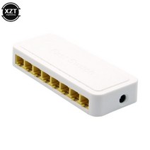 POE 이더넷 스위치허브 뜨거운 판매 10/100Mbps 8 포트 미니 고속 LAN RJ45 네트워크 Soho 스위치 스위처 허브 플러그 VLAN 지원 분배기 유럽 미국, US