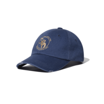 OIOI 5BO LOGO DESTROYED BALL CAP [BLUE]