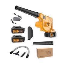 충전식 무선 송풍기 리튬배터리 브로워 낙엽청소기, 138000H/기본구성 노즐 배터리1개