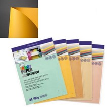 OA팬시페이퍼A4 180g(R08_치자색_15매_두성)
