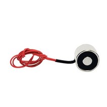 전자석 P20/15 전기 자석 DC 5V 12V 24V 흡입 3KG 30N 강력한 솔레노이드 전자기 컵, DC24V