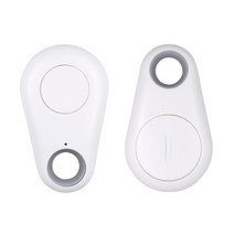 분실 방지 경보 스마트 애완 동물 GPS 추적기 태그 무선 블루투스 추적기 어린이 가방 지갑 전화 키 파인더 로케이터 분실 경보기, 하얀, WHITE