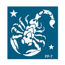 재사용가능 헤나타투 셀프헤나도안, 1개, PP-7