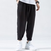 쿨링팬츠 와이드핏 배기바지 마바지 린넨팬츠 IS-PA41