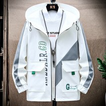 스키복 보드복 스키아울렛 남성용 캐쥬얼 후드 재킷 봄 가을 힙합 스트리트웨어 야외 바람막이 상의 의류