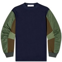 토가풀라 Toga Pulla Bomber Sleeve Top - Navy