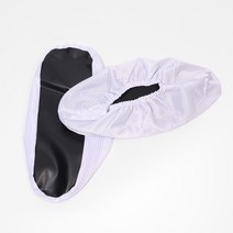 크린룸 ( PU코팅 바닥 / 검정 타포린 바닥 ) 무진 신발 덧신 / 방진 덧신 제전 덧신 방진화 커버, 1. 백색(WHITE), 2. 타포린 1켤레, 1개