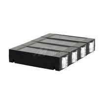 태양광 LED 벽등 4P 병렬 벽부 인테리어 조명 정원등, 옐로우