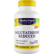 헬씨오리진 L-글루타치온 Setria 250mg 60정 콜라겐부스터 글로타치온 클루타치온, 1병