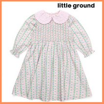 [리틀그라운드8] 룰라비(73112-400-04)플로럴카라원피스 아동여아원피스 봄원피스 데일리 공주 선물