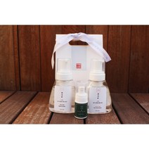 핸드워시 3종 선물세트 (욕실용250ml+주방용250ml+휴대용30ml) 명절선물 답례품, 기본