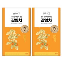 [총 2개] 쌍계명차 김동곤 명인이 만든 감잎차 100T, 1g x 100T 2개