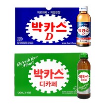 동아제약 박카스D 100ml 10병+박카스디카페 120ml 10병, 10개