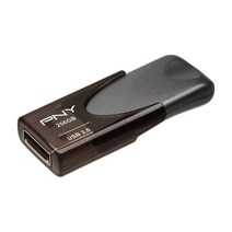 PNY 256GB 터보 Attache 4 USB 3.0 플래시 드라이브, 256GB_1 Count (Pack of 1)