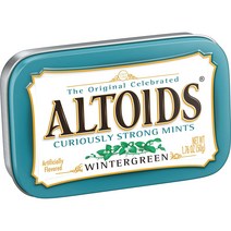 ALTOIDS Wintergreen Mints Singles Size 1.76-Ounce Tin, 1