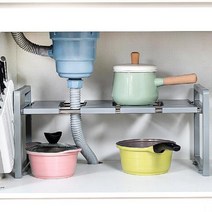 현hmsupre_부엌정리선반 씽크대하부 싱크대내부 인주방 냄비 대밑 씽크인 싱크부♥rebirth