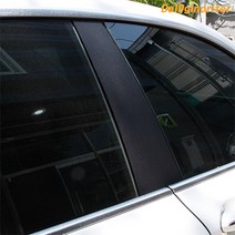 BMW 5GT 데칼 B C 필러 카본스티커 랩핑 F07, 레드카본