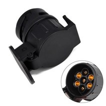 방수 12V 내구성 13 7 핀 플러그 어댑터 트레일러 커넥터 Towbar 견인 플러그 소켓 어댑터 보호 연결