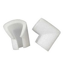 모서리보호대 500개 완충재 전자제품 보호스틱 쿠션, 두께 10mm 슬롯 40mm 500개