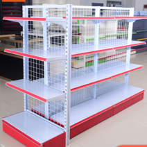 편의점양면진열대 철제 슈퍼 과자진열대 빵진열대, 상세이페이지 참고, 양면 서브 프레임 90 75 150 4층 높이