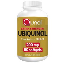 Qunol CoQ10 심장 혈관건강을 위한 강력한 항산화제, 1개, 기본
