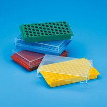 커버형 양면 마이크로 튜브 랙 Reversible Microtube Rack, 5색 각 1개씩, T241010-A