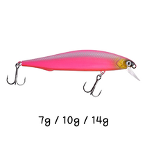 원거리 장투 침수형 오리입 미노우, 10g, 006