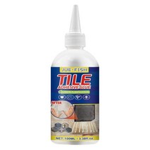 타일들뜸 접착제 보수헤비 듀티 벽면 스티커 접착제 100ml 타일 수리용 불 침투성 느슨한 글루 S2V7, 01 100ml