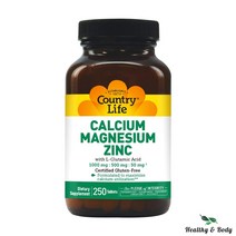 카운트리 라이프 칼슘 마그네슘 아연 250정, 250개, 1개
