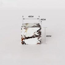 세라믹쇼파테이블 원형티테이블 거실좌식테이블, 사이드테이블 40x40x40cm