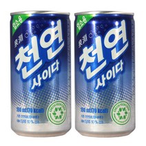 천연사이다 190ML 탄산음료 60캔