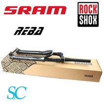 에어포크 자전거 쇼바 탱황 sram rockshox fs reba rl 29er 휠 포크 15x110mm 부스트 1.5t 솔로 에어 51mm 오프셋 a9 수동 원격 잠금, 수동 잠금