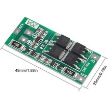 2S 20A 7.4V 8.4V 18650 리튬 이온 배터리 충전기 PCB BMS 보드 밸런스, [01] 2s 20a