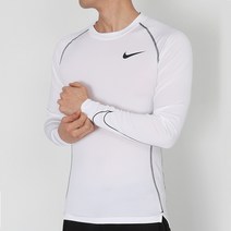 AS 나이키 프로 드라이 타이츠 탑 L/S 흰검