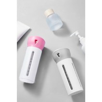 여행 캠핑 보틀 휴대용 기내 트레블 보틀 소분 샴푸 4in1 디스펜서, 1개