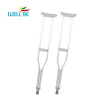 웰비 알루미늄 목발 일반형 1조(2개), 2개