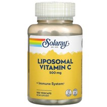 솔라레이 리포좀 리포조말 비타민C 500mg 100베지캡슐 아스코르브산 포스파티딜콜린 함유, 1개, 기본