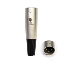 ITT 3F 캐논(수) XLR 마이크커넥터 플러그 젠더 잭 컨넥터 국내산, 단품