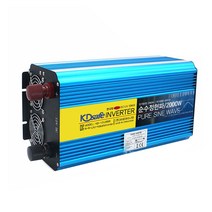 KDsafe KC인증 순수정현파 60Hz 12V 220V 대용량 인버터 차박 캠핑 야외전기, 9.7V-15V 순수정현파 4000W