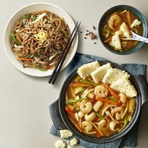 애슐리 고기듬뿍 잡채+해물 누룽지탕 (총 4인분)
