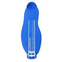 발 측정기 게이지 도구 신발 크기 측정 통치자 발 측정 성인 남성 및 여성 유니에 렉스 내구성 도구를위한 장치 측정 장치, 파란색