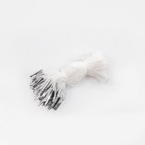 KP 택끈 화이트끈 택고리 상표 라벨 실고리실버팁 택핀 약100개, 해당 상품 선택하기, 1개