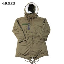 그롭스x엑스톤즈 미군 US M65 개파카