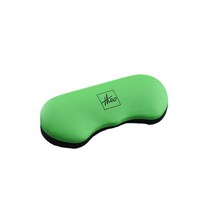 PU 가죽 안경 상자 철 상자 창조적 인 휴대용 학생 어린이 근시 선글라스 상자를 사용자 정의 할 수 있습니다 ANKRIC 보관함, 녹색 철자 검은 색과 검은 색 theo