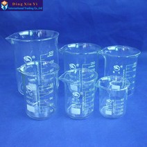 SHUNIU-로우 폼 비커 화학 실험실 붕규산 유리 투명 50/100/150/200/250/500/1000/2000 ml, 02 100ml