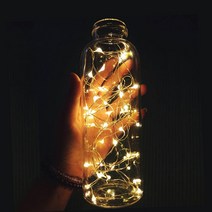 모던홀릭 와이어전구 LED 무드등, 와이어전구 USB타입 10M 웜화이트