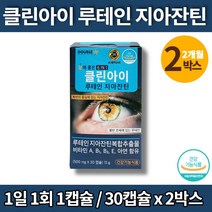 지아잔틴 비타민a 비타민e 눈 루테인 제아잔틴 빌베리 플러스 고르는법 눈피로 영양제 로테인 루데인 루테이 우테인 비타민b1 아연, 2박스