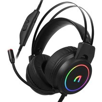 HACKER N500 가상 7.1 ENC RGB 게이밍 헤드셋, 본상품선택