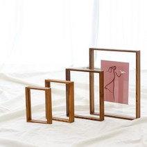 애쉬원목 물푸레나무 사진액자 우드프레임, ash원목(물푸레나무) 투명액자